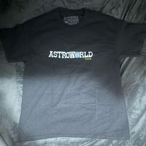 Travis Scott Astroworld Tour Wish You Were Here Black T-Shirt